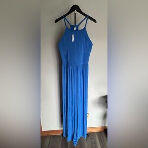 Old Navy Blue Maxi Dress